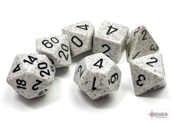 Chessex | Polyhedral Dice Set | Speckled | Arctic Camo (CHX25311)
