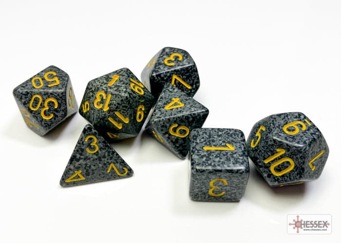 Chessex | Polyhedral Dice Set | Speckled | Urban Camo (CHX25328)