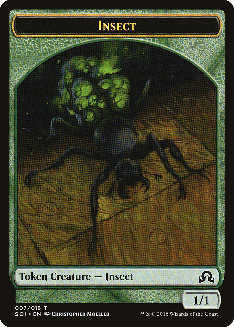 Insect (TSOI-007) - Shadows over Innistrad Tokens