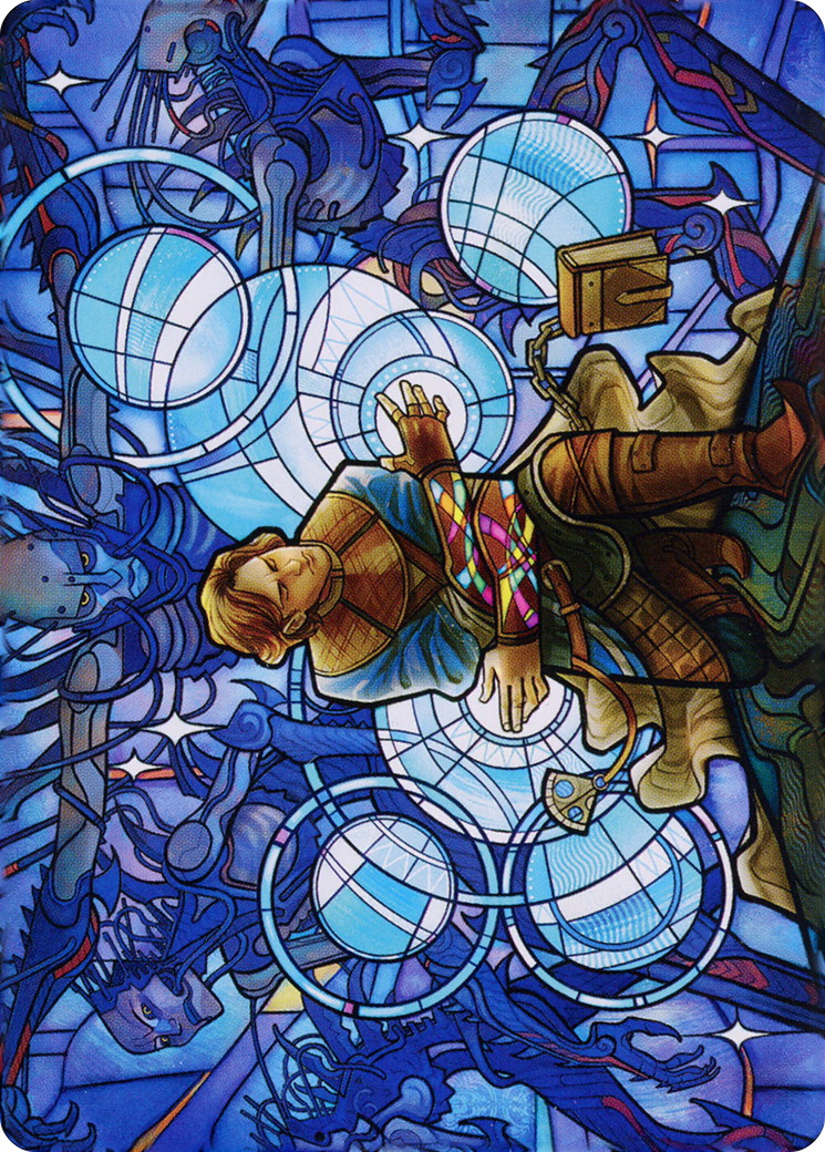 Raff, Weatherlight Stalwart // Raff, Weatherlight Stalwart (ADMU-076) - Dominaria United Art Series (Borderless) Foil