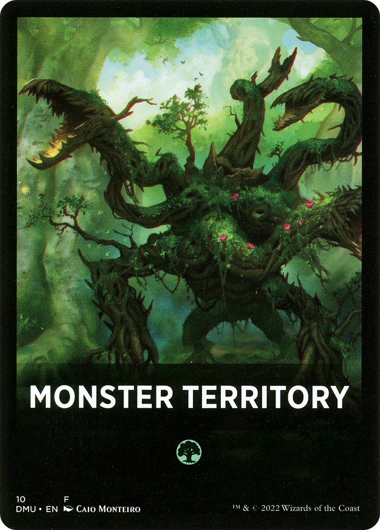 Monster Territory (FDMU-010) - Dominaria United Jumpstart Front Cards Foil