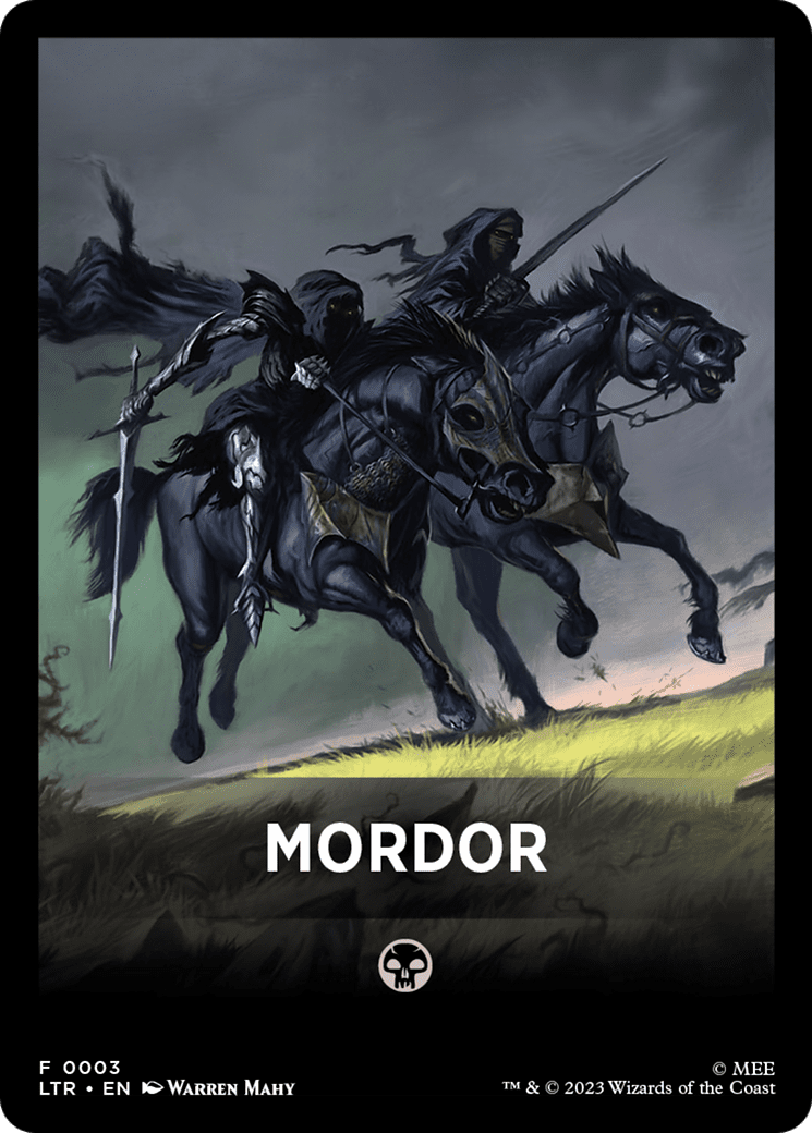 Mordor (FLTR-003) - Tales of Middle-earth Front Cards
