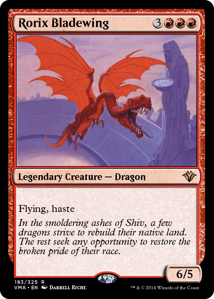 Rorix Bladewing (VMA-183) - Vintage Masters