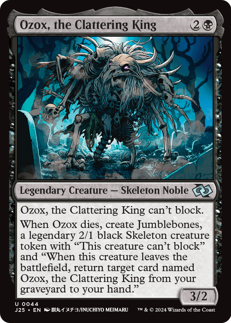 Ozox, the Clattering King (J25-044) - Foundations Jumpstart