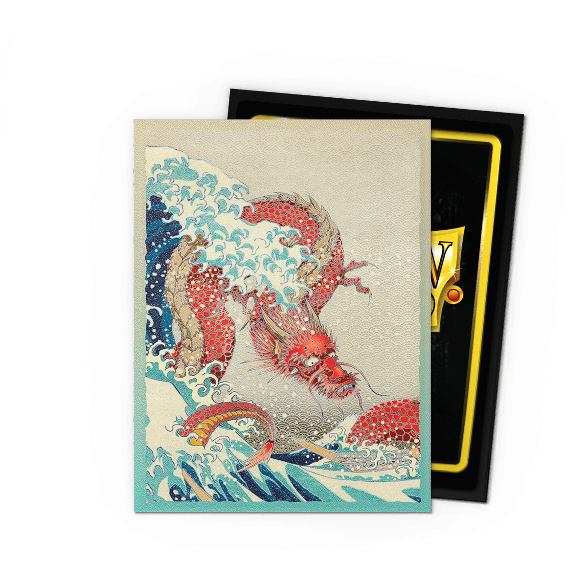 Dragon Shield | Standard Size Sleeves | 100ct | Great Wave: 25th Anniversary Edition (Art Dual Matte)