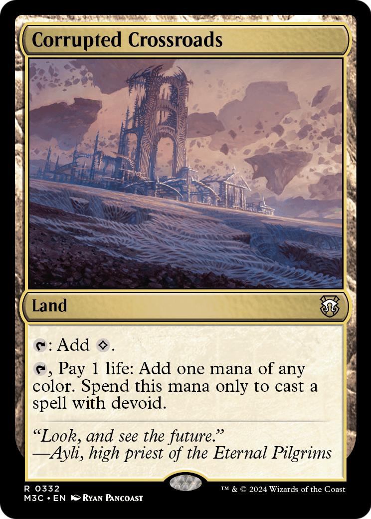 Corrupted Crossroads (M3C-332) - Modern Horizons 3 Commander Foil