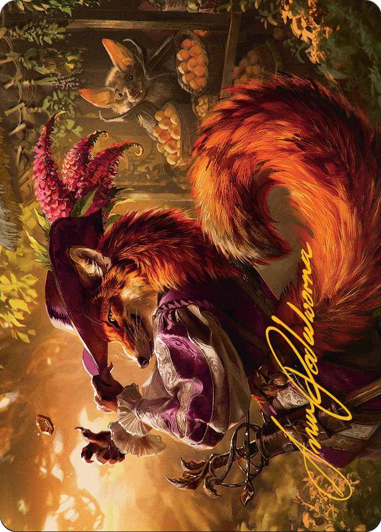 Mr. Foxglove // Mr. Foxglove (ABLB-031) - Bloomburrow Art Series (Borderless)