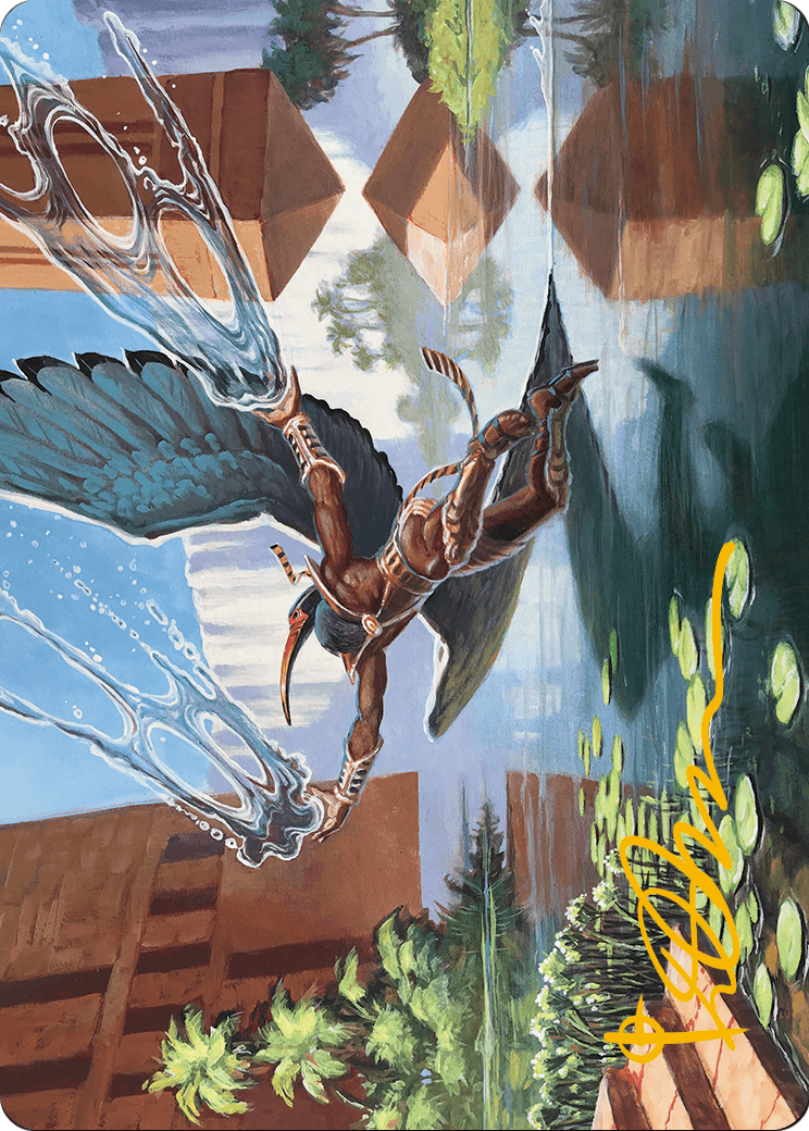 Nadu, Winged Wisdom // Nadu, Winged Wisdom (AMH3-014) - Modern Horizons 3 Art Series (Borderless)