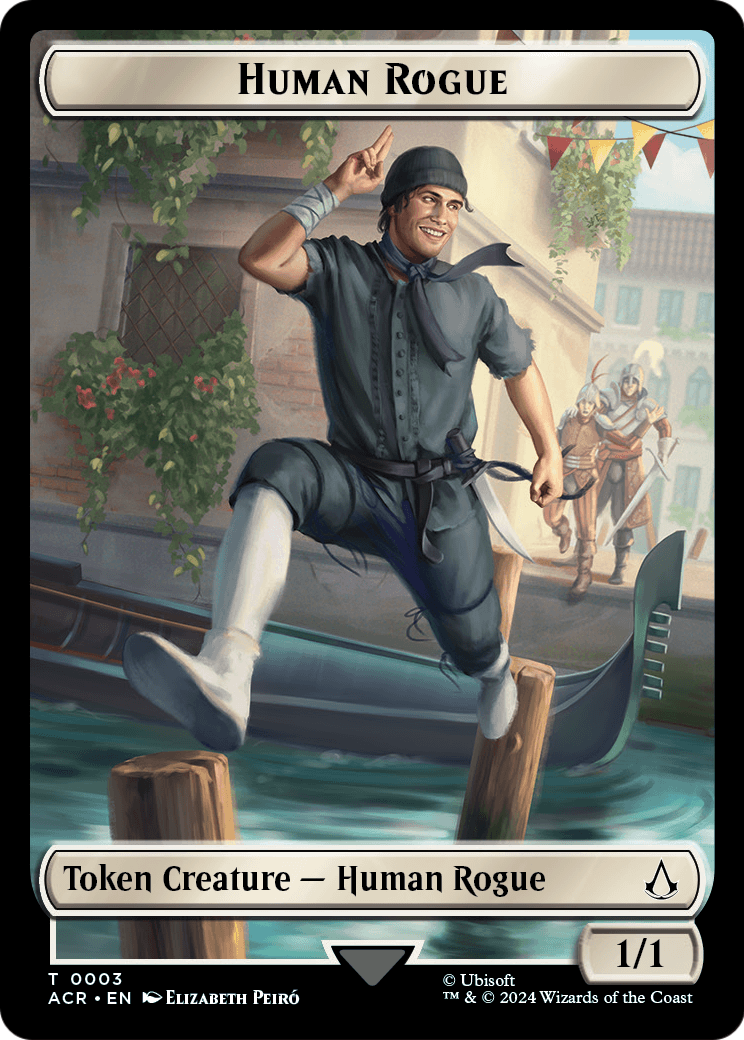 Human Rogue (TACR-003) - Assassin's Creed Tokens Foil