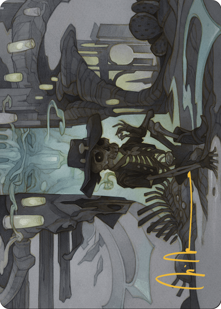 Tinybones Joins Up // Tinybones Joins Up (AOTJ-009) - Outlaws of Thunder Junction Art Series (Borderless) Foil