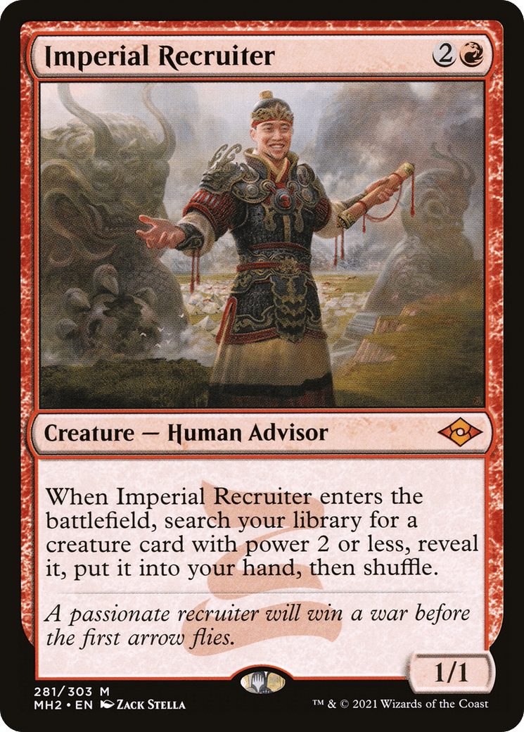 Imperial Recruiter (MH2-281) - Modern Horizons 2 Etched Foil