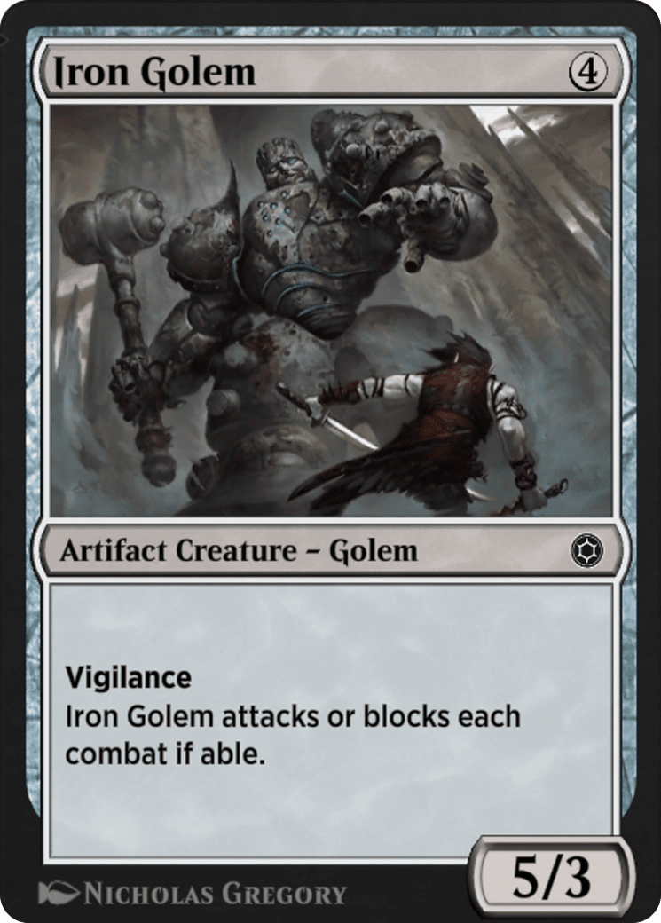 Iron Golem (HBG-258) - Alchemy Horizons: Baldur's Gate