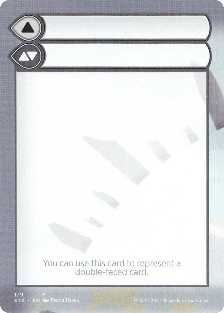 Double-Faced Substitute Card (SSTX-001) - Strixhaven: School of Mages Substitute Cards (Borderless)