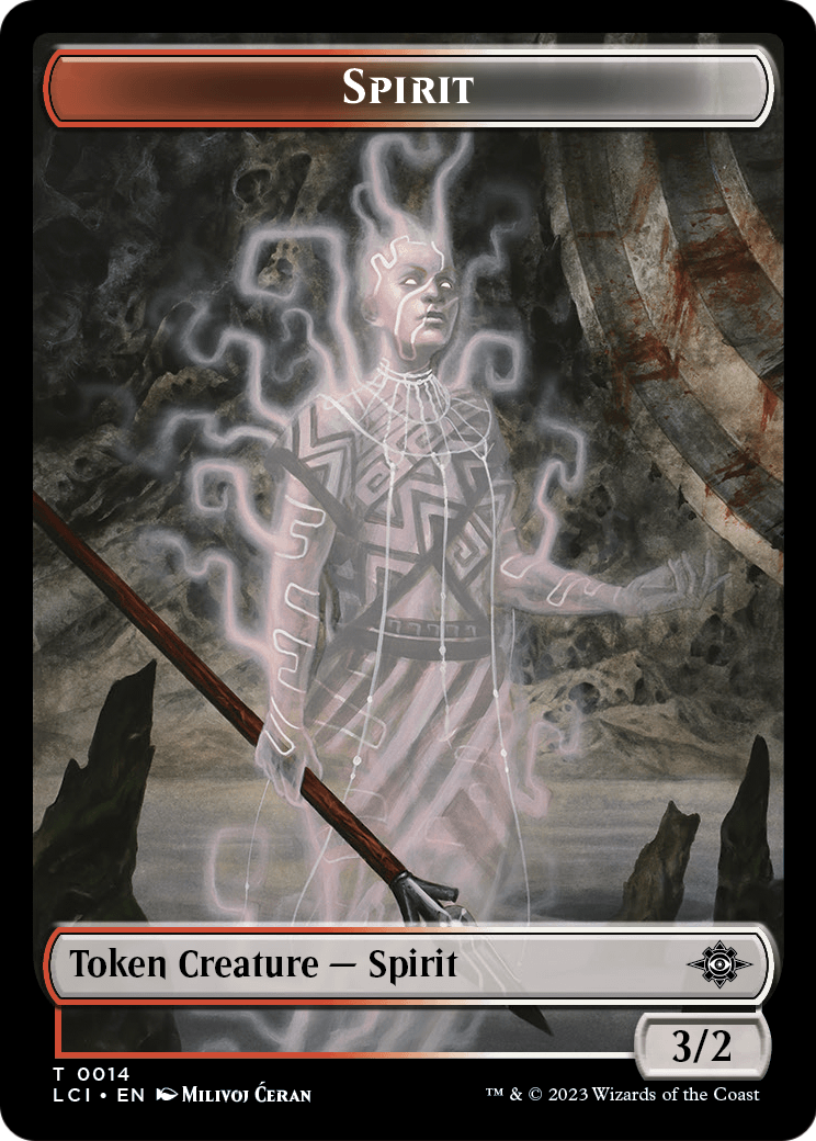 Spirit (TLCI-014) - The Lost Caverns of Ixalan Tokens