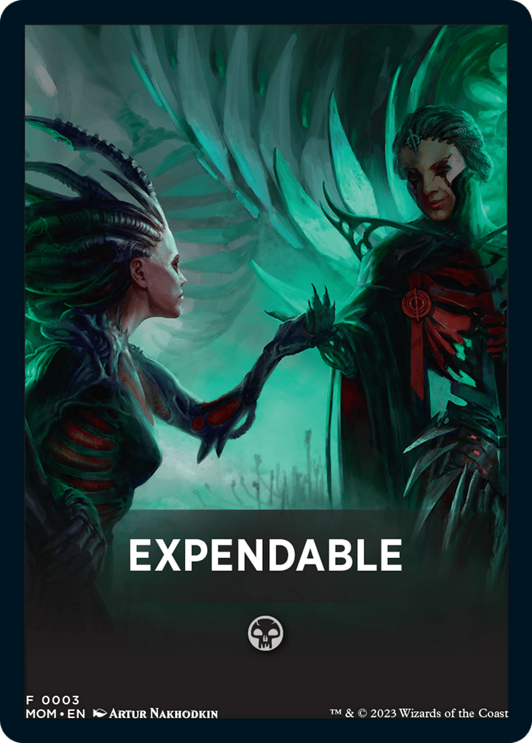 Expendable (FMOM-003) - March of the Machine Jumpstart Front Cards