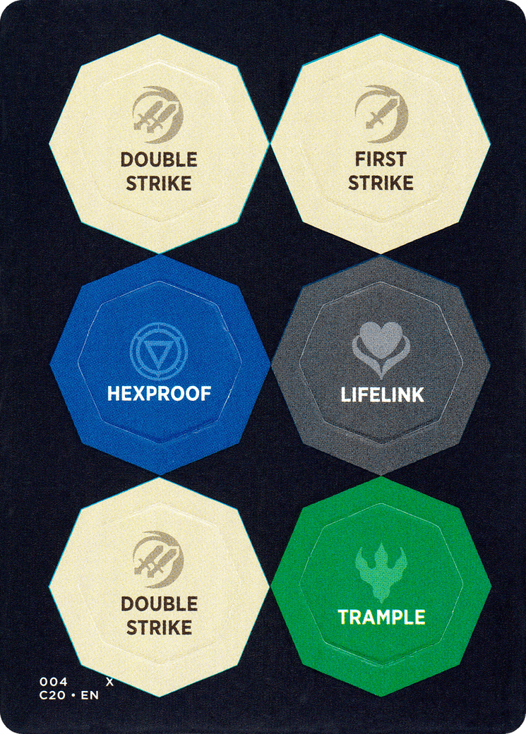 Ability Punchcard (TC20-021) - Commander 2020 Tokens