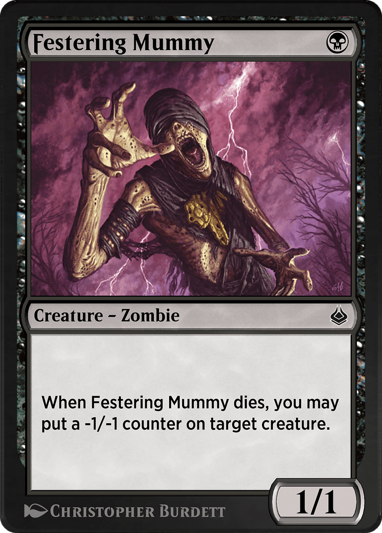 Festering Mummy (AKR-105) - Amonkhet Remastered