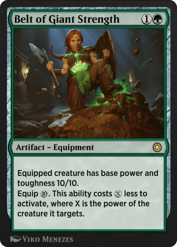 Belt of Giant Strength (HBG-201) - Alchemy Horizons: Baldur's Gate