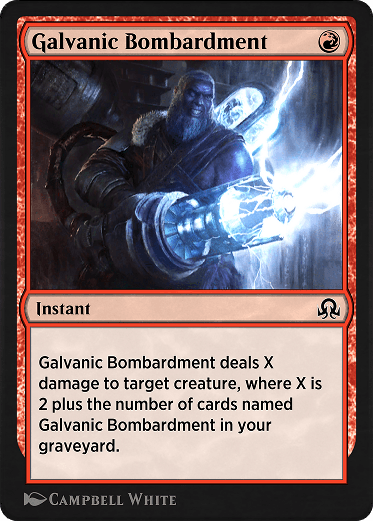 Galvanic Bombardment (SIR-157) - Shadows over Innistrad Remastered