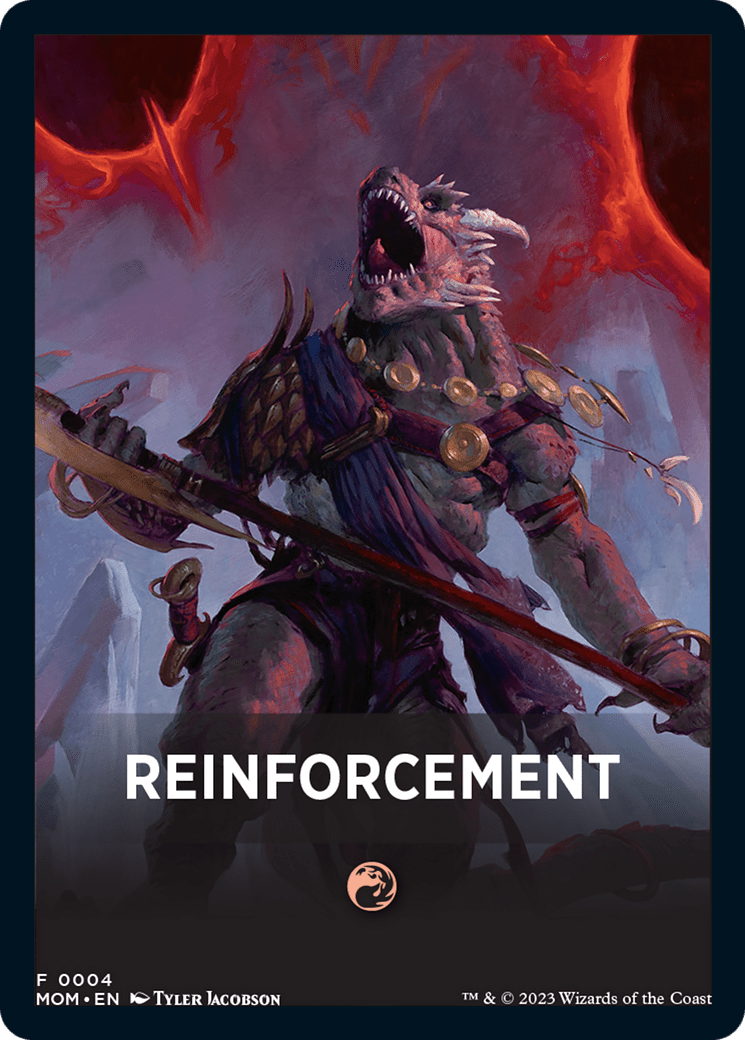 Reinforcement (FMOM-004) - March of the Machine Jumpstart Front Cards