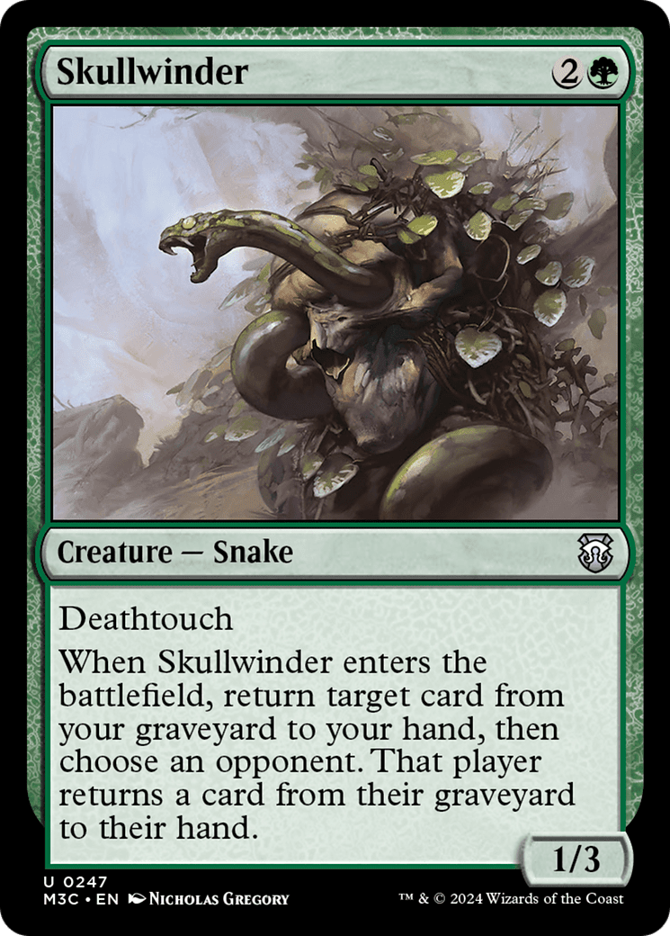Skullwinder (M3C-247) - Modern Horizons 3 Commander Foil