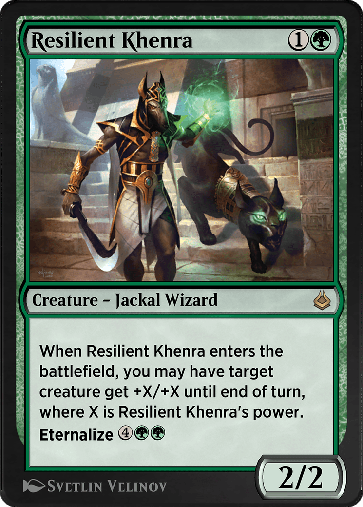 Resilient Khenra (AKR-212) - Amonkhet Remastered