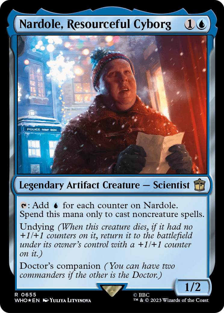 Nardole, Resourceful Cyborg (WHO-655) - Doctor Who Foil
