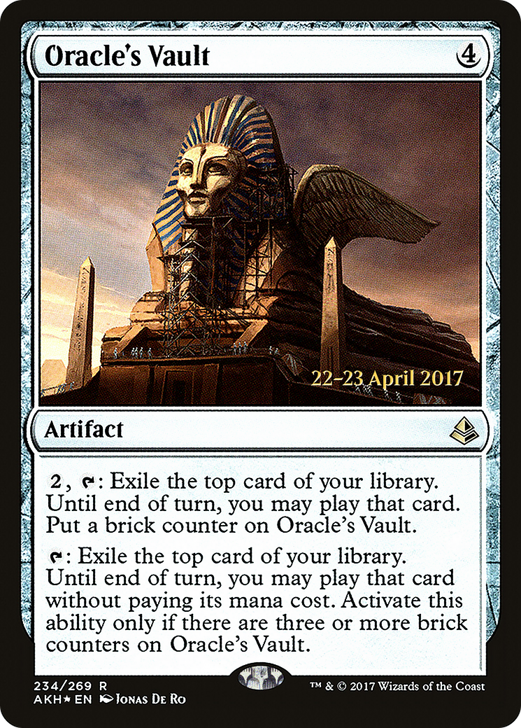 Oracle's Vault (PAKH-234S) - Amonkhet Promos Foil