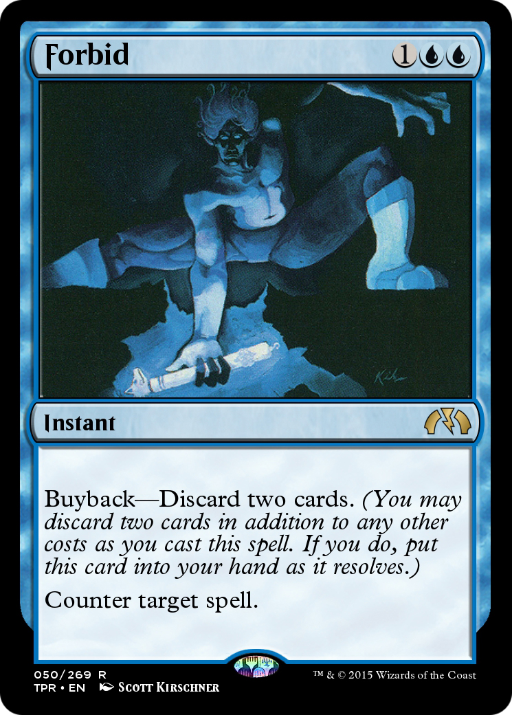 Forbid (TPR-050) - Tempest Remastered Foil
