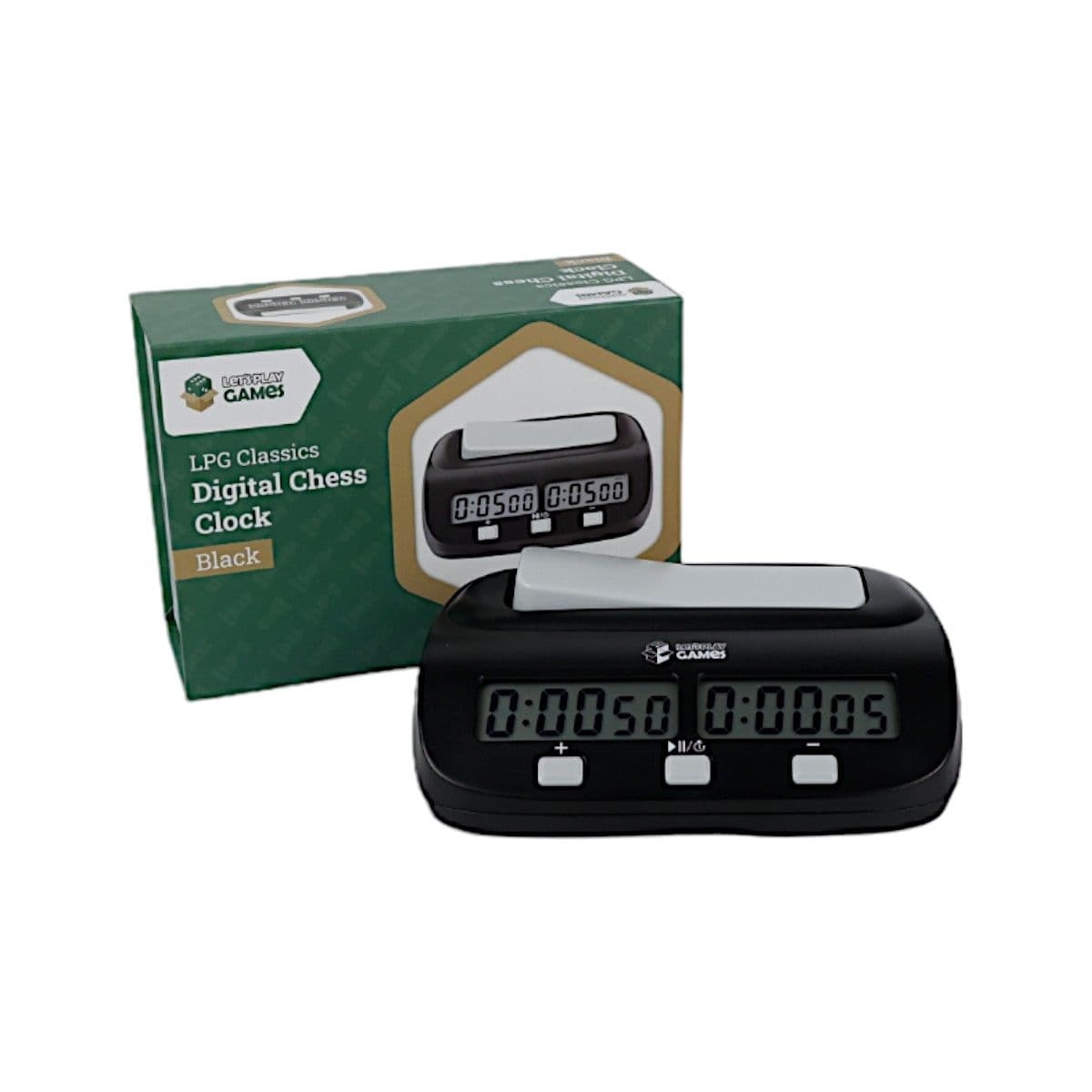 LPG Essentials | Electronic Chess Clock - Black