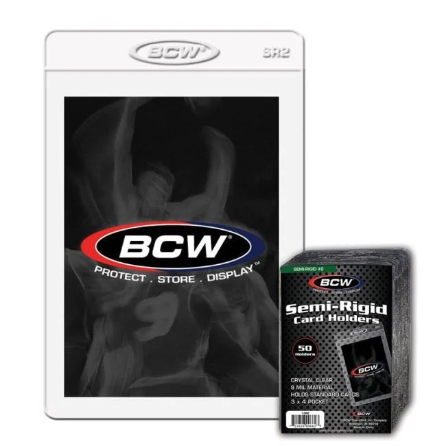 BCW | Semi-Rigid Card Holder (50ct)