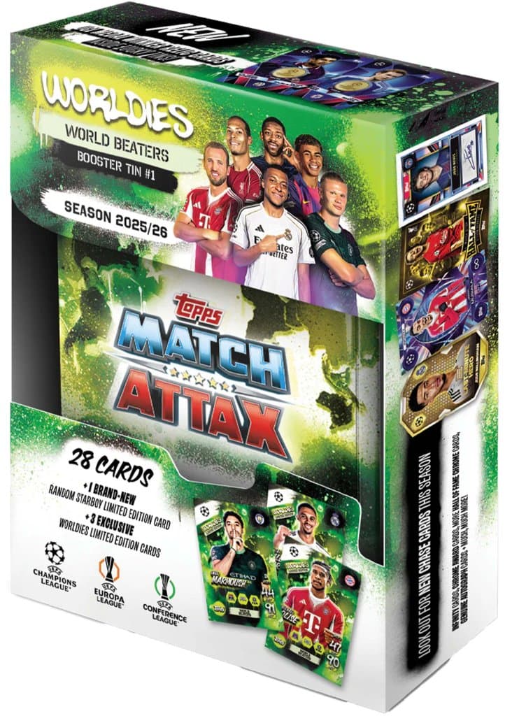 Topps UCC Match Attax | Mini Tin | Worldies #1 - World Beaters (Season 2025/2026)