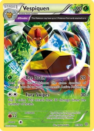 Vespiquen 011/98 - XY Ancient Origins Reverse Holofoil