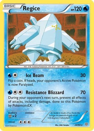 Regice 024/98 - XY Ancient Origins Reverse Holofoil