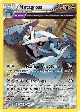 Metagross 050/98 - XY Ancient Origins Reverse Holofoil