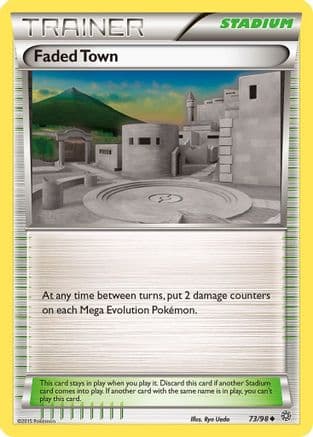 Faded Town 073/98 - XY Ancient Origins Reverse Holofoil
