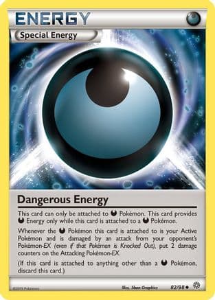 Dangerous Energy 082/98 - XY Ancient Origins Reverse Holofoil