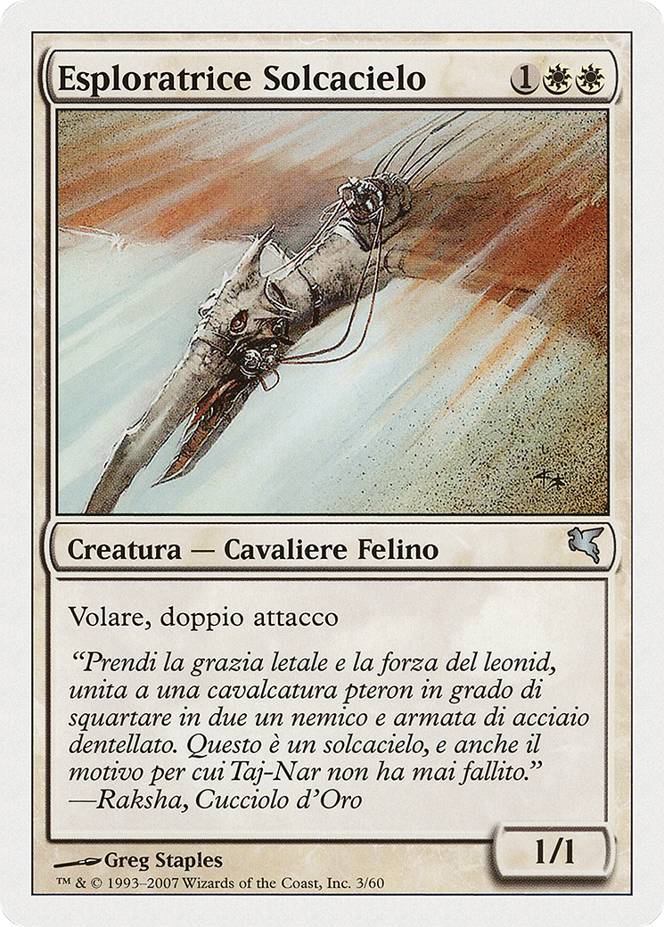 Skyhunter Skirmisher (PSAL-0L3) - Salvat 2005