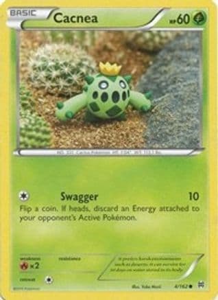Cacnea 004/162 - XY BREAKthrough Reverse Holofoil