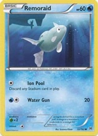 Remoraid 032/162 - XY BREAKthrough Reverse Holofoil