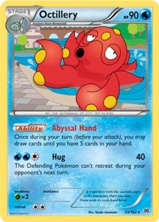 Octillery 033/162 - XY BREAKthrough Reverse Holofoil
