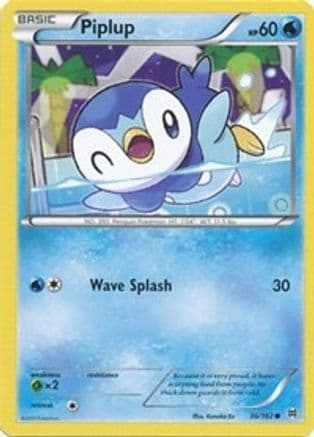 Piplup 036/162 - XY BREAKthrough Reverse Holofoil