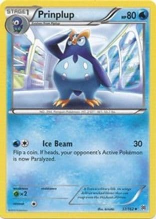 Prinplup 037/162 - XY BREAKthrough Reverse Holofoil