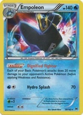 Empoleon 038/162 - XY BREAKthrough Reverse Holofoil