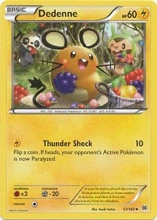 Dedenne 057/162 - XY BREAKthrough Reverse Holofoil