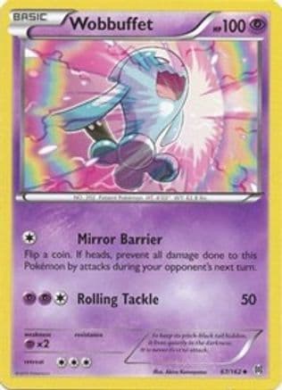 Wobbuffet 067/162 - XY BREAKthrough Reverse Holofoil