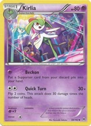 Kirlia 069/162 - XY BREAKthrough Reverse Holofoil
