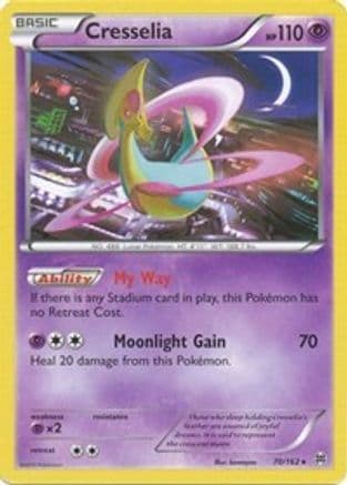 Cresselia 070/162 - XY BREAKthrough Reverse Holofoil