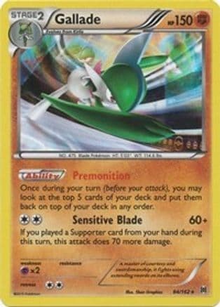 Gallade 084/162 - XY BREAKthrough Reverse Holofoil