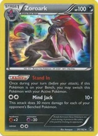 Zoroark 091/162 - XY BREAKthrough Reverse Holofoil